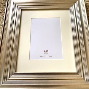 Pottery Barn Gold Gilt 8x10 Inch Frame